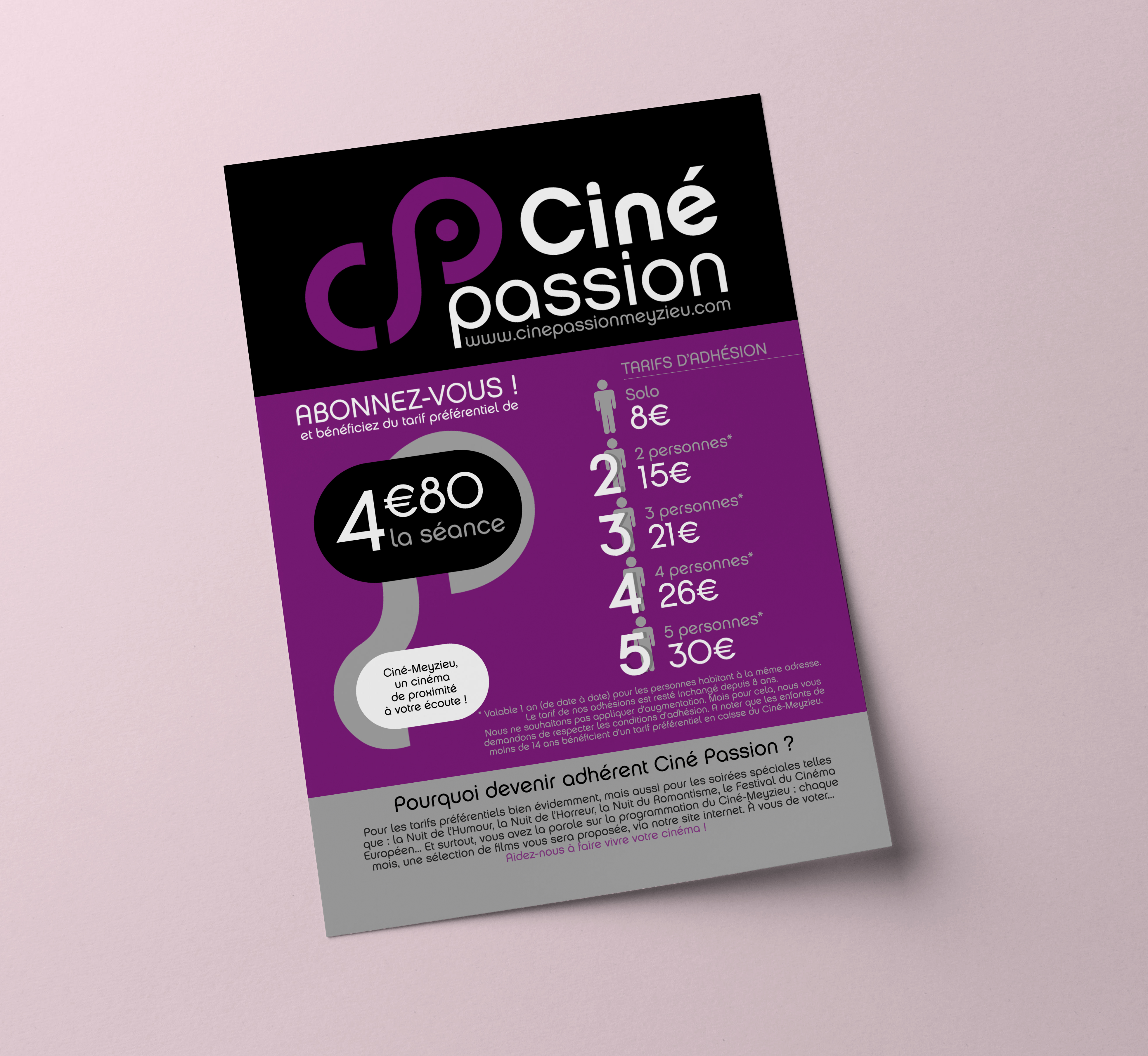 Flyer Ciné Passion